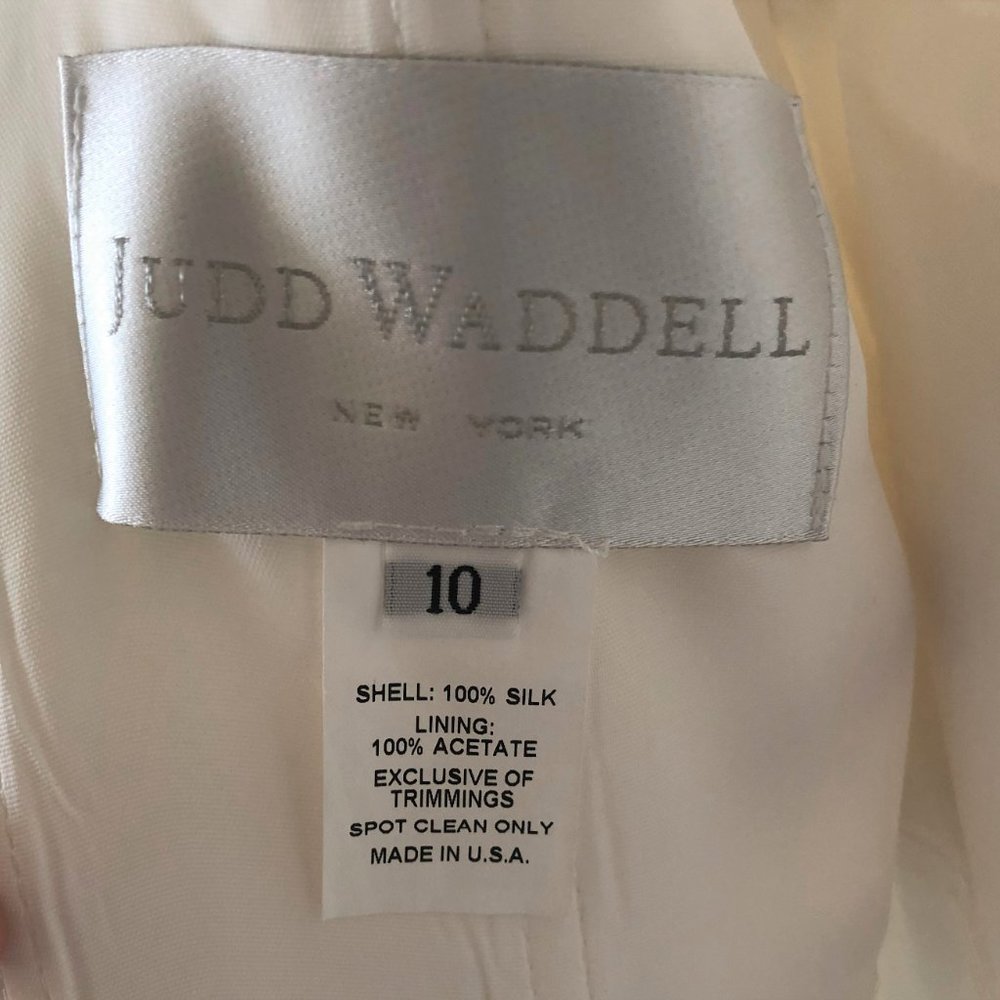 Gorgeous Designer Silk Judd Waddell Wedding Dress size 10, fits like a 6 - Picture 11 of 11